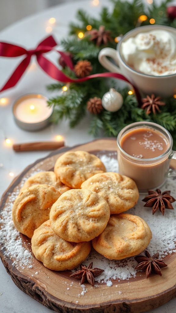 brown sugar shortbread cookies