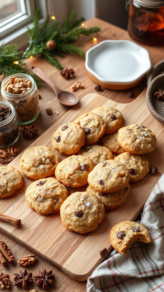 brown sugar walnut cookies