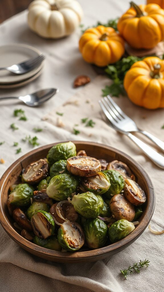 brussels sprouts and mushrooms stir fry brussels sprouts and mushrooms stir fry