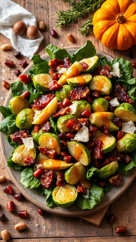 brussels sprouts bacon salad
