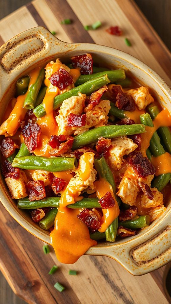 buffalo chicken casserole delight