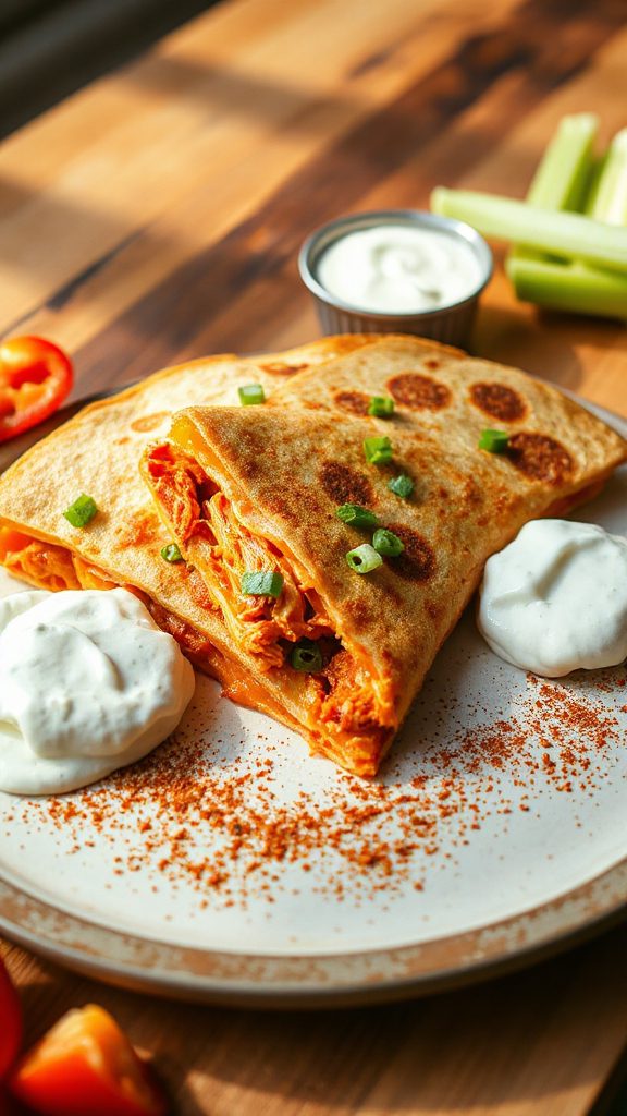 buffalo chicken quesadilla recipe