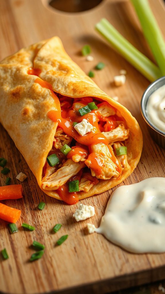 buffalo chicken roll recipe