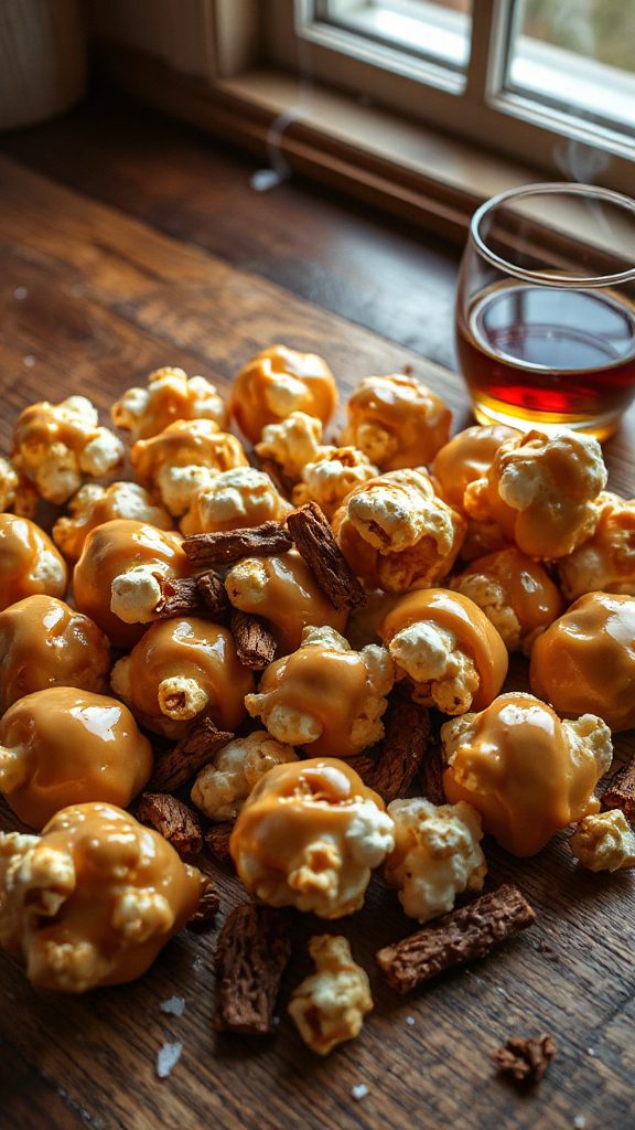 burdock infused caramel popcorn delight burdock infused caramel popcorn delight