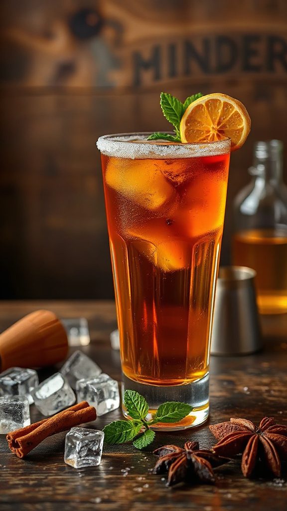 burdock infused whiskey cocktail recipe