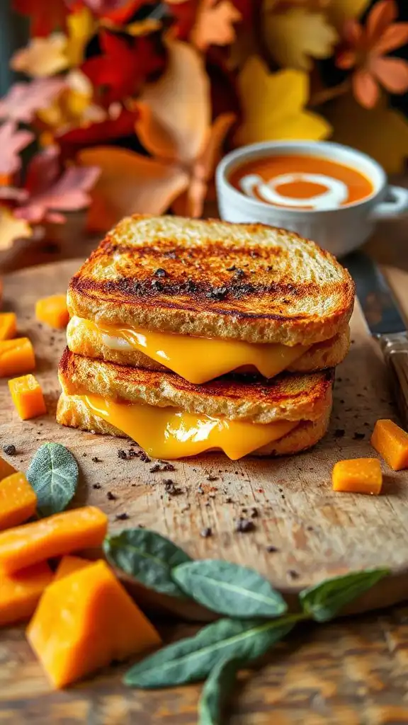 butternut squash cheddar sandwich