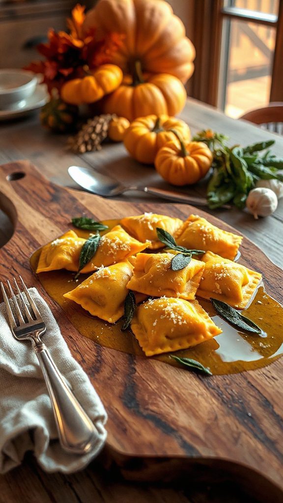 butternut squash ravioli recipe