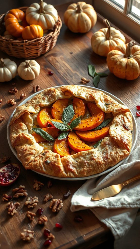 butternut squash sage galette