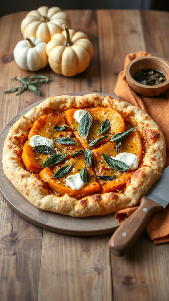 butternut squash sage pizza butternut squash sage pizza