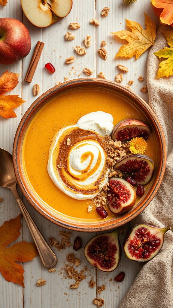 butternut squash smoothie bowl butternut squash smoothie bowl