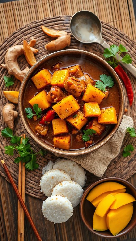 butternut squash spice stew