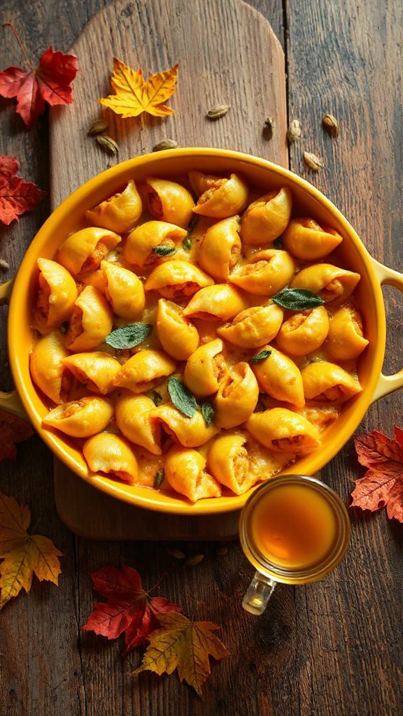 butternut squash stuffed shells