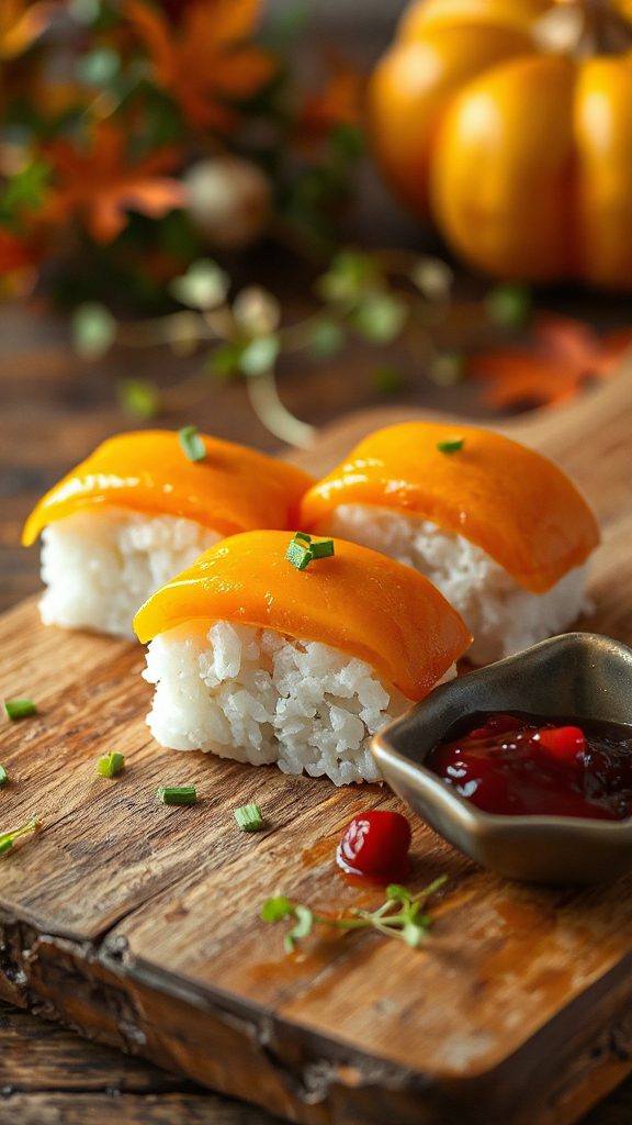 butternut squash sushi fusion