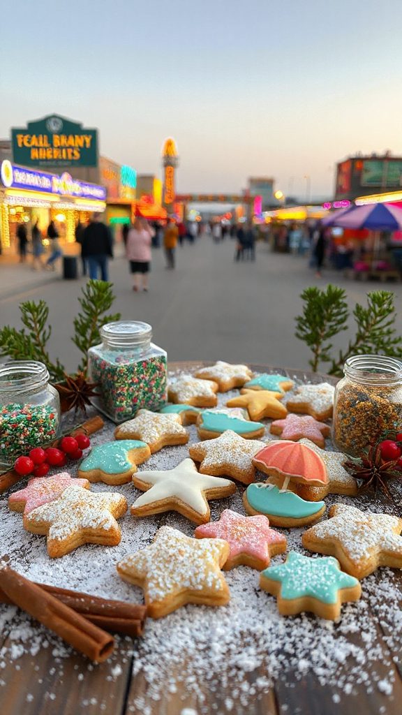 buttery citrus sea cookies