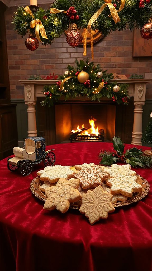 buttery crumbly holiday cookie