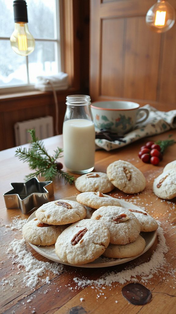 buttery crumbly snowball cookies buttery crumbly snowball cookies