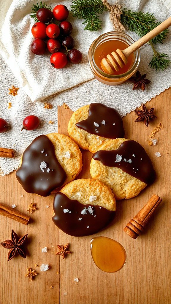 buttery honey chocolate cookies buttery honey chocolate cookies