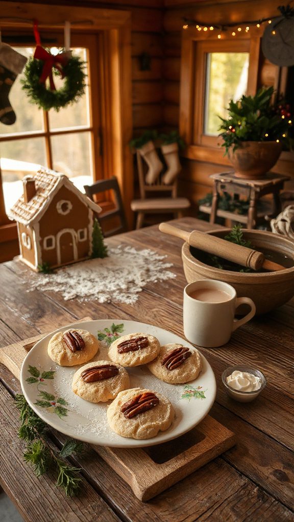 buttery nutty holiday cookies