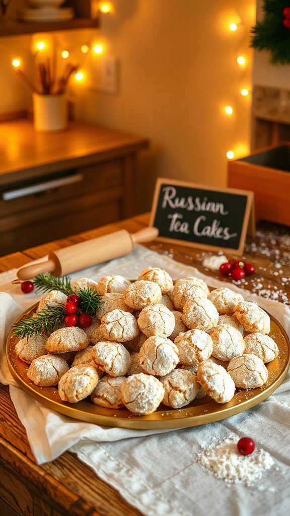 buttery nutty holiday cookies