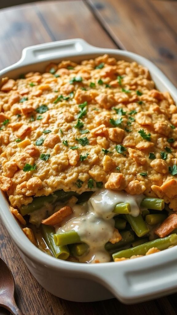 buttery ritz cracker casserole