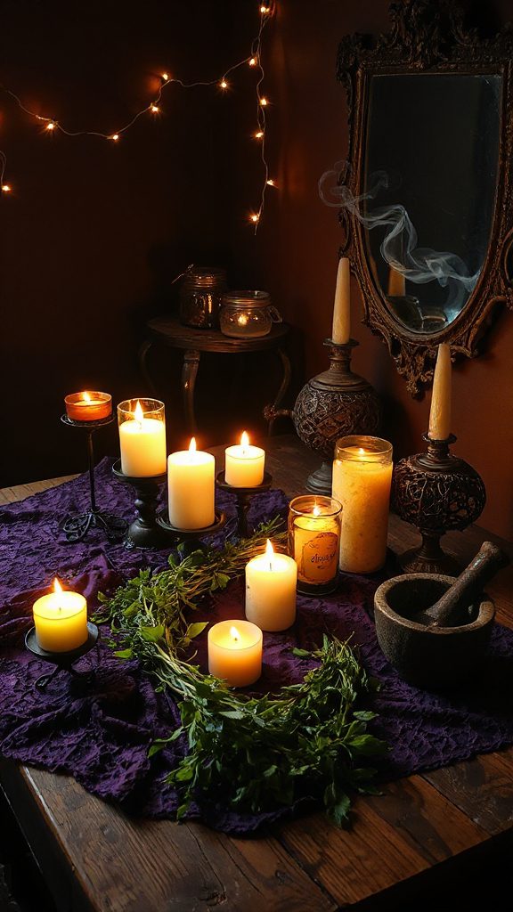 candlelit verveine aromatherapy magic