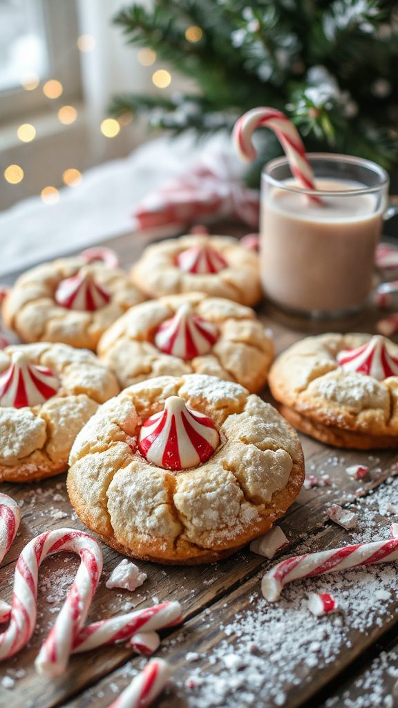 candy cane kiss cookies candy cane kiss cookies