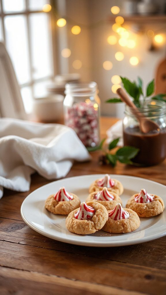 candy cane kiss cookies candy cane kiss cookies