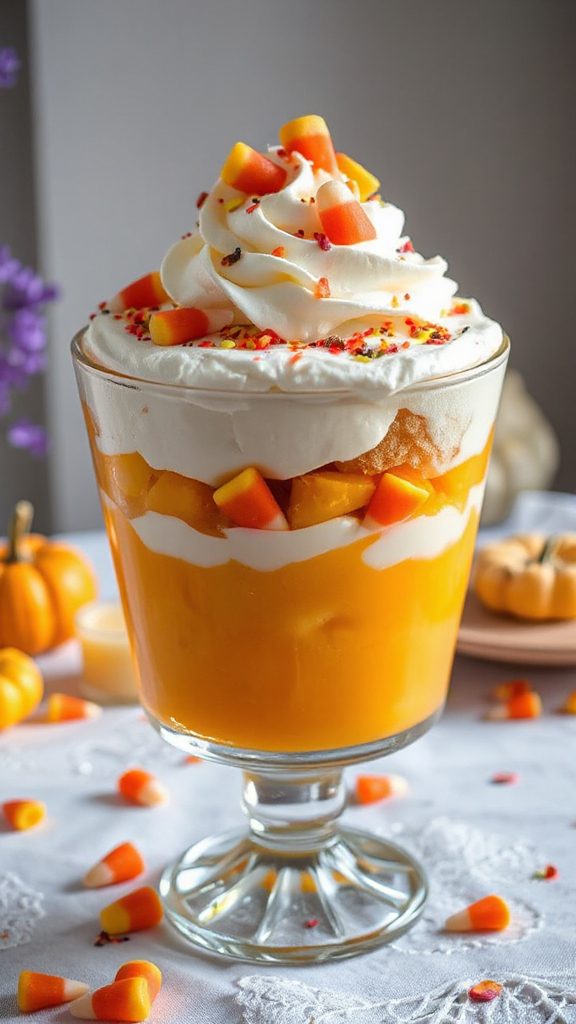 candy corn mango parfaits candy corn mango parfaits
