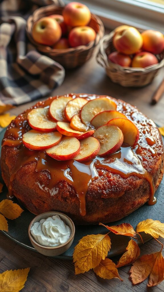 caramel apple butter cake caramel apple butter cake