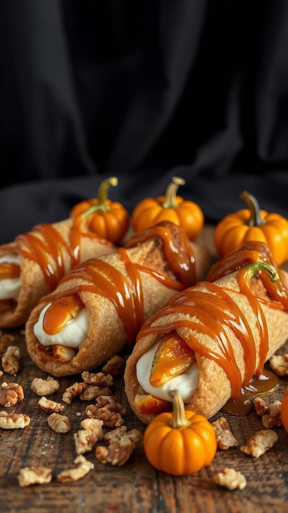 caramel apple cannoli delight