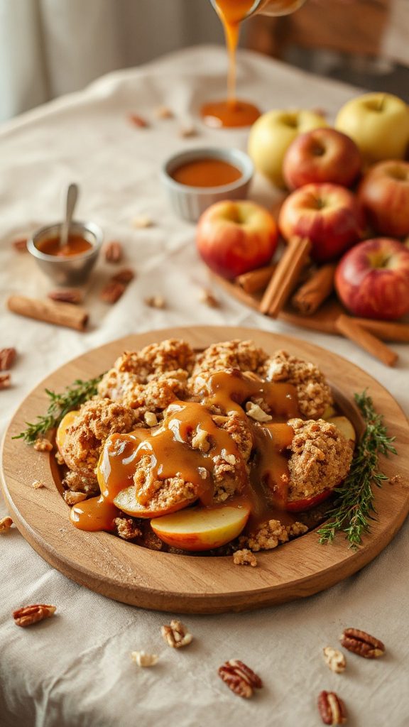 caramel apple crumble delight caramel apple crumble delight