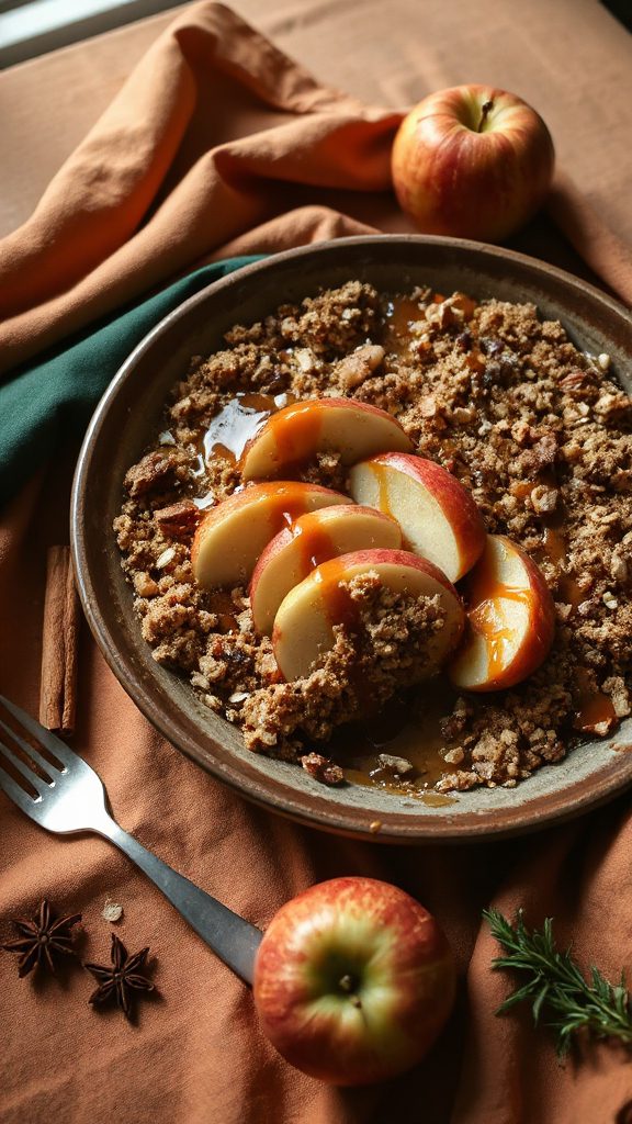 caramel apple crumble recipe caramel apple crumble recipe