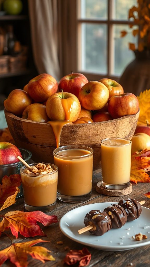 caramel apple fall cocktail caramel apple fall cocktail