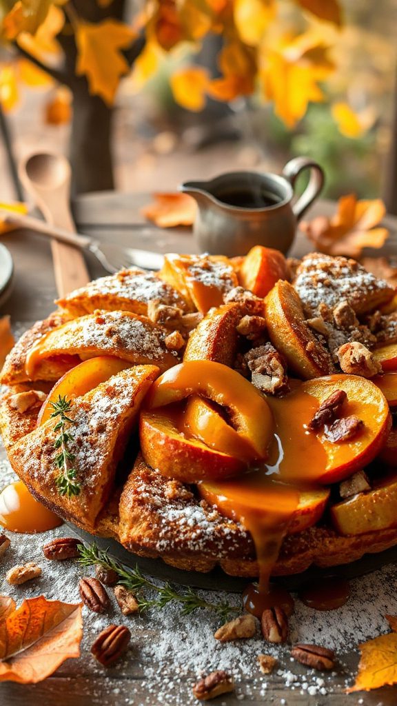 caramel apple french toast