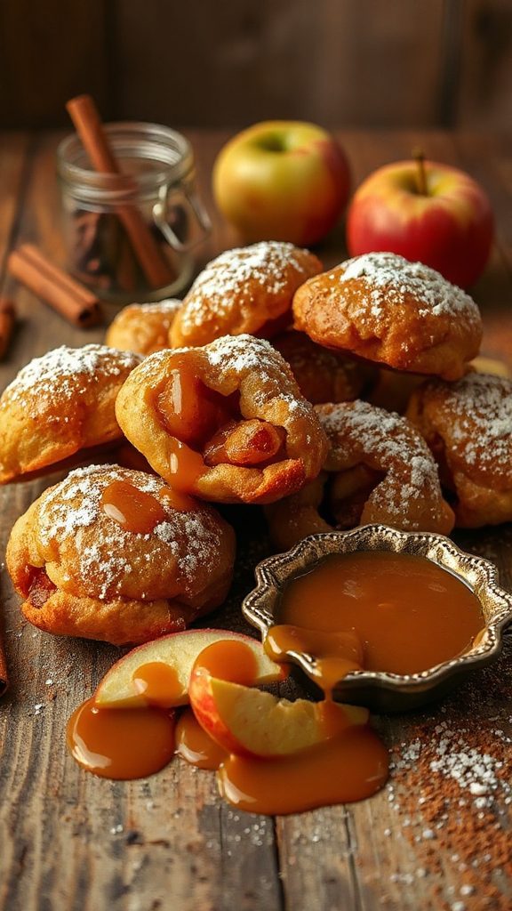 caramel apple fritters recipe