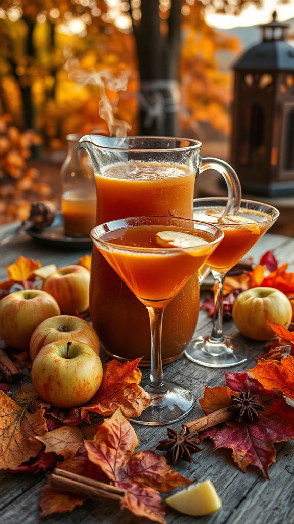 caramel apple martini delight