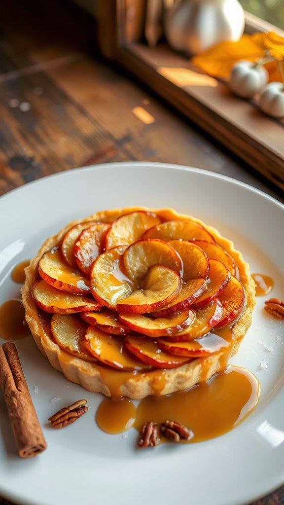 caramel apple shortbread tart caramel apple shortbread tart