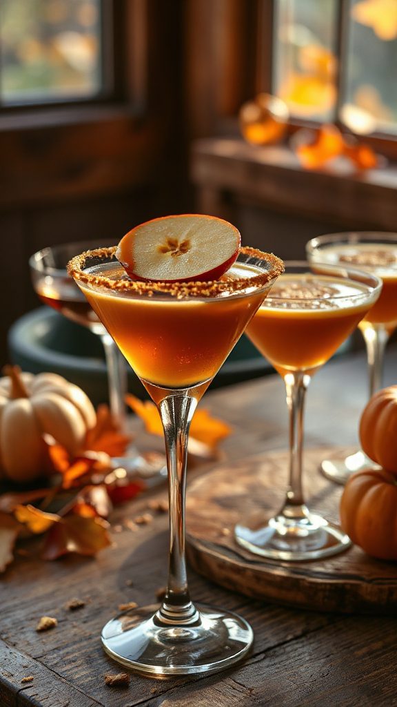 caramel infused autumn cocktail delight