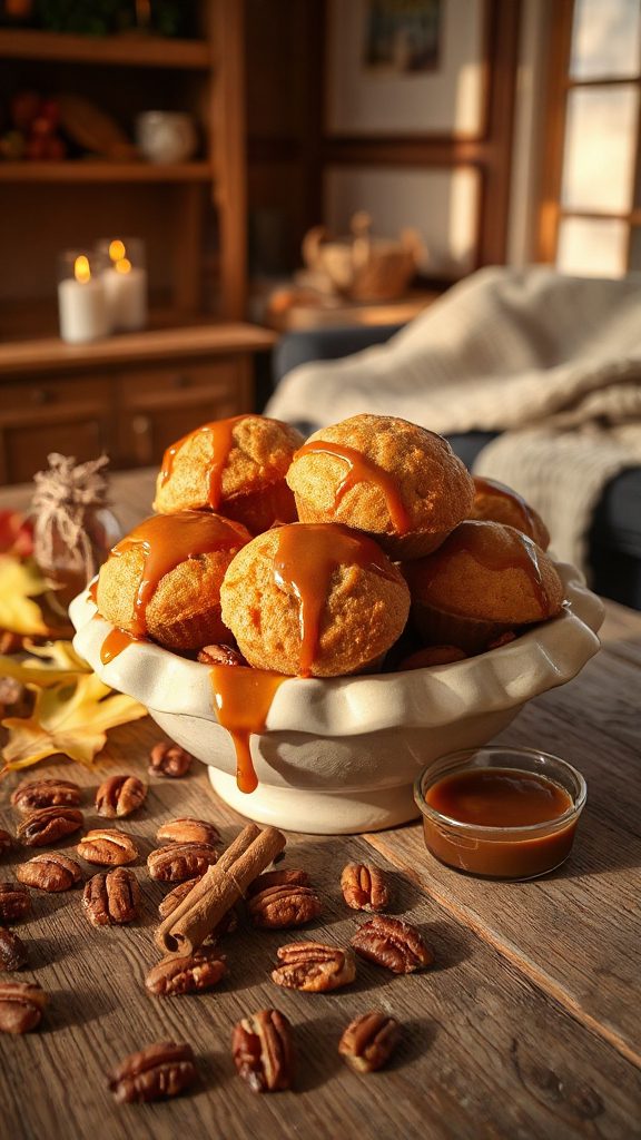 caramel pecan breakfast muffins caramel pecan breakfast muffins