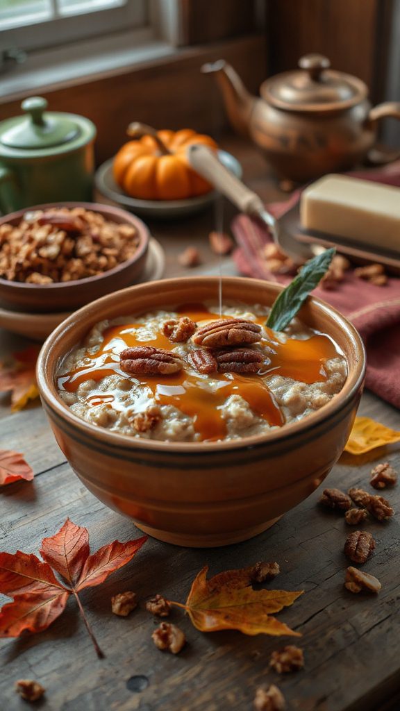 caramel pecan oatmeal recipe caramel pecan oatmeal recipe