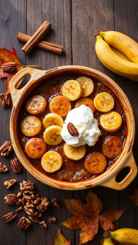 caramelized banana dessert delight