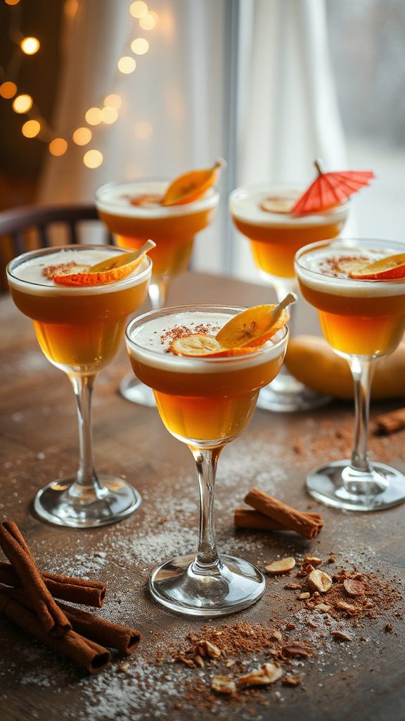 caramelized banana winter drinks