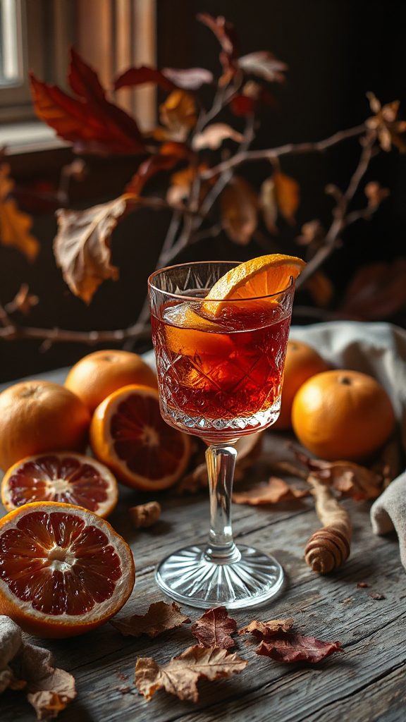 caramelized citrus negroni recipe