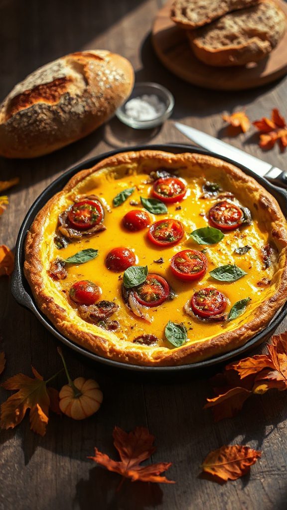 caramelized onion tomato frittata caramelized onion tomato frittata