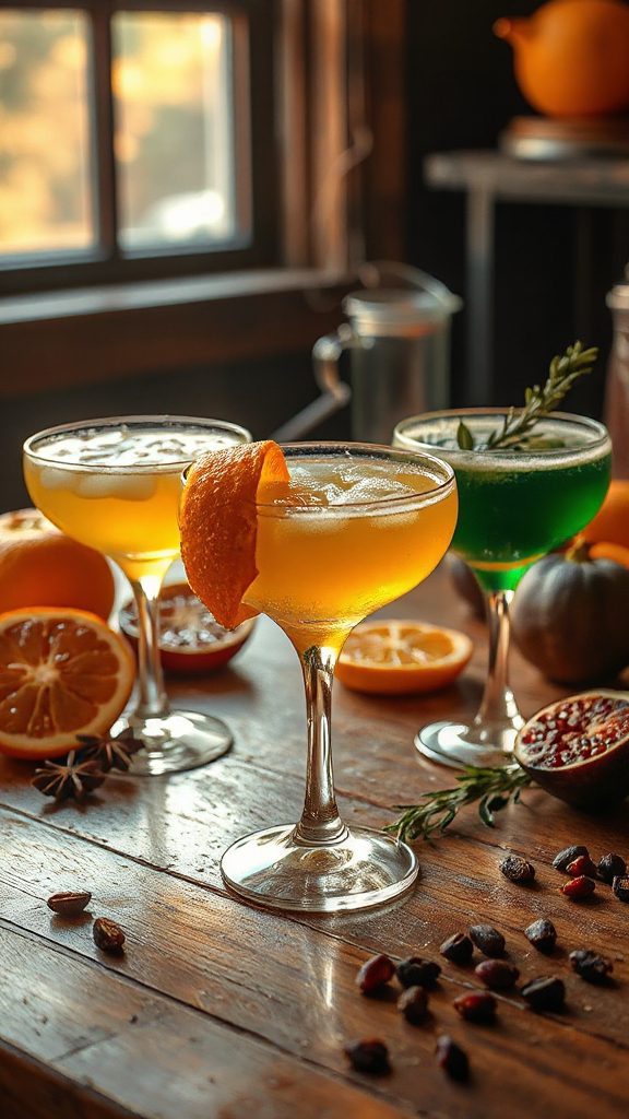 caramelized orange gimlet recipe
