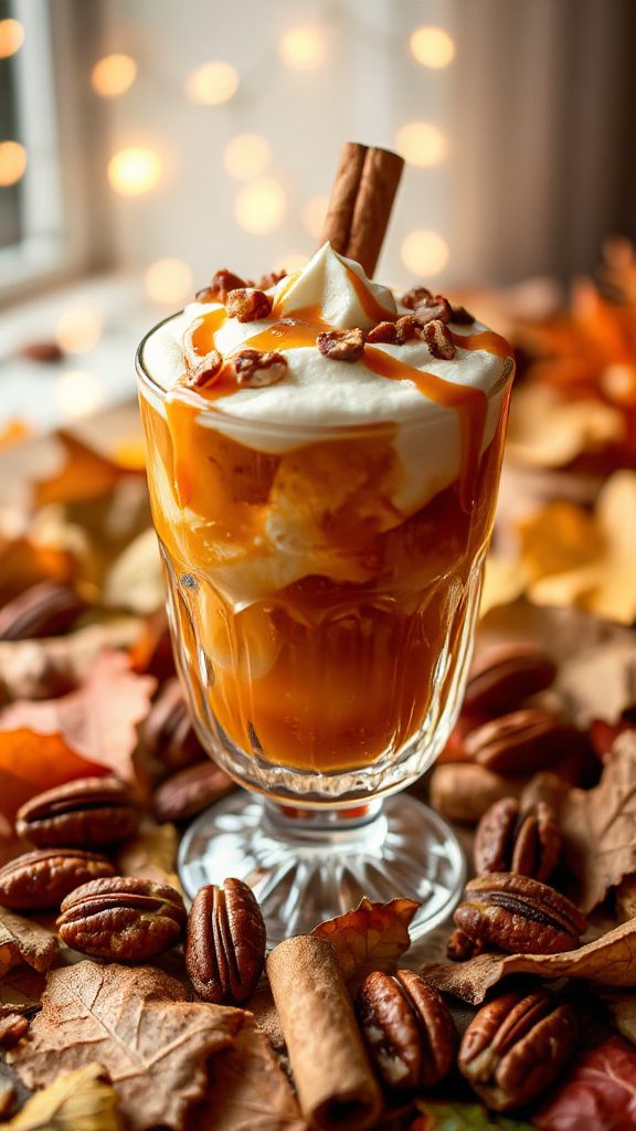 caramelized pecan cocktail delight