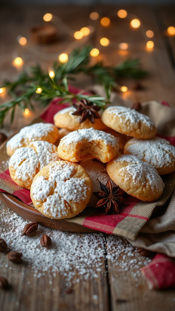 cardamom infused buttery cookies