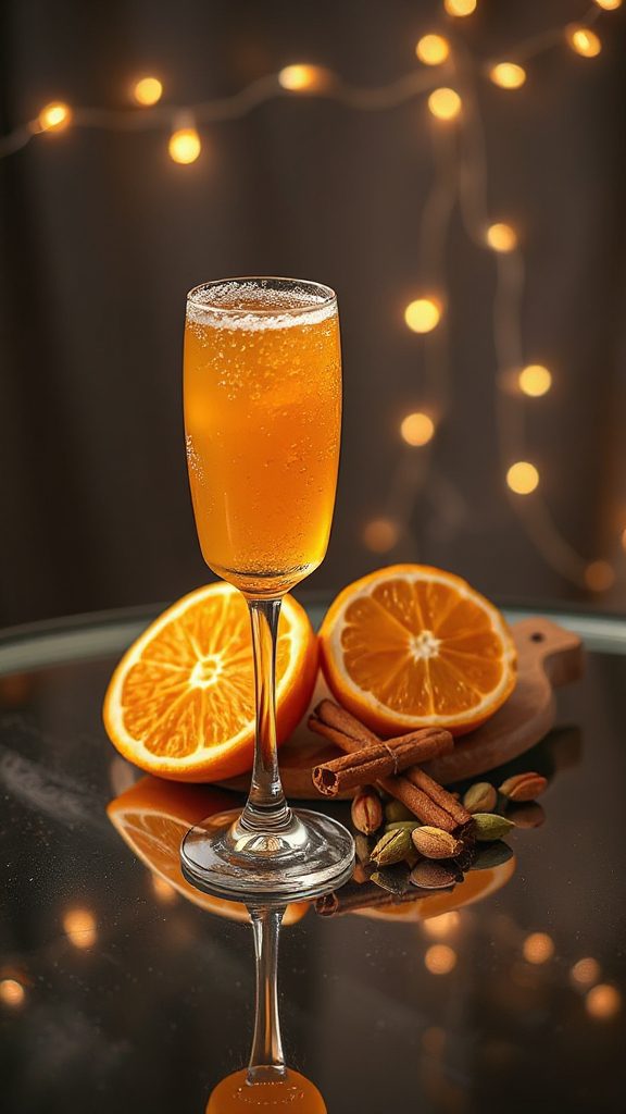 cardamom infused citrus sparkler