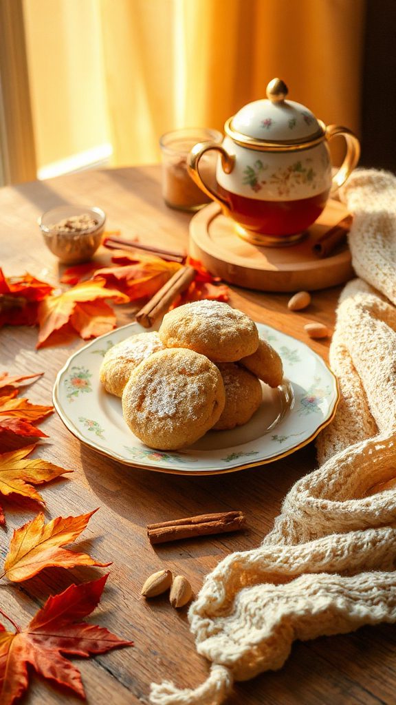 cardamom infused shortbread cookies