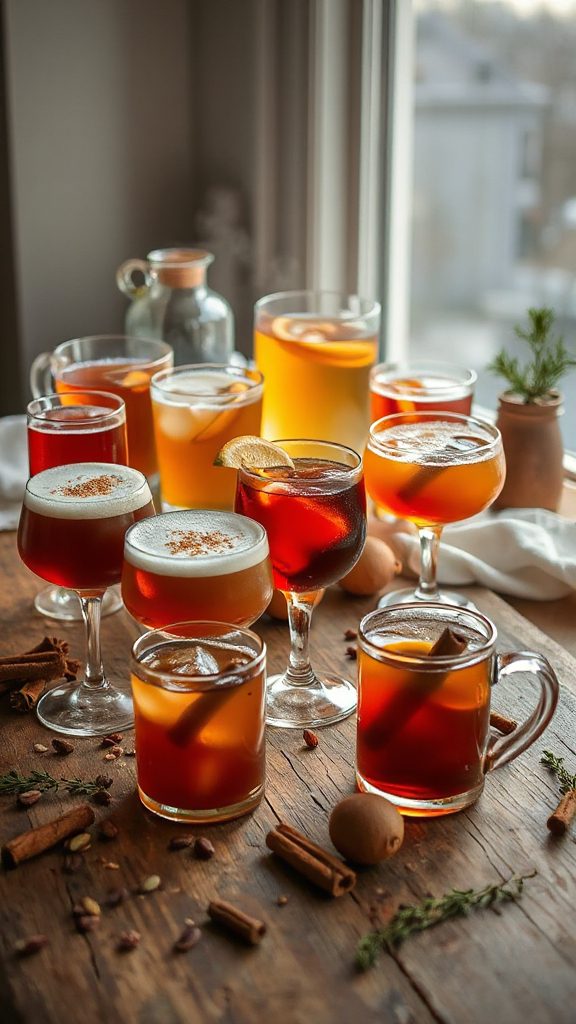 cardamom infused winter drinks